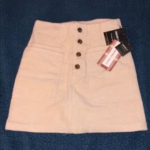 Corduroy tan skirt